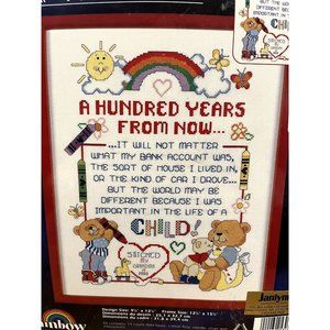 Vintage Rainbow Designs for the Needle Cross Stitch A Hundred Years Kit #305307